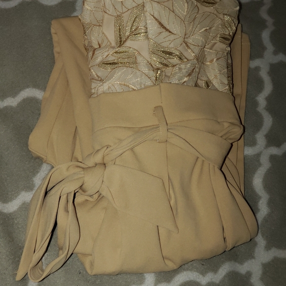 Beige Romper - Picture 1 of 5